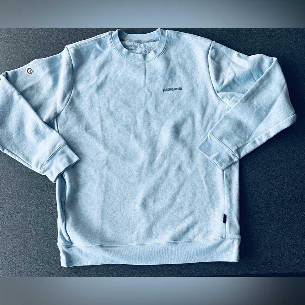 Blue Patagonia Crew Neck Sweatshirt - XXL